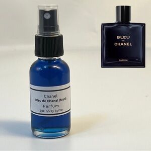 Chanel Bleu de Chanel (Men) Eau de Parfum, Designer Oil 1 oz. Spray Bottle